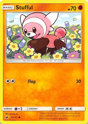 Stufful (055/111) [SM  Crimson Invasion] - Common