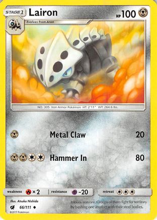 Lairon (066/111) [SM  Crimson Invasion] - Uncommon