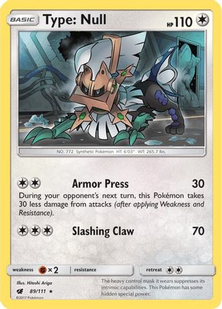 Type: (089/111) [SM  Crimson Invasion] Reverse Holofoil - Holo Rare