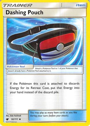 Dashing Pouch (092/111) [SM  Crimson Invasion] - Uncommon