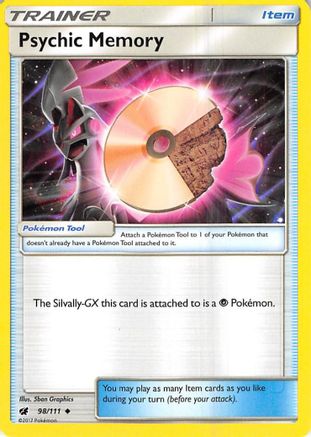 Psychic Memory (098/111) [SM  Crimson Invasion] - Uncommon