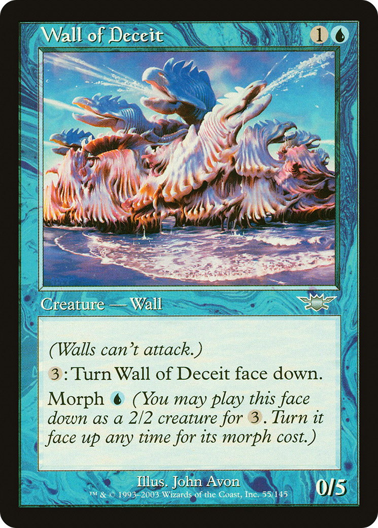 Wall of Deceit (LGN-055) [Legions] Foil