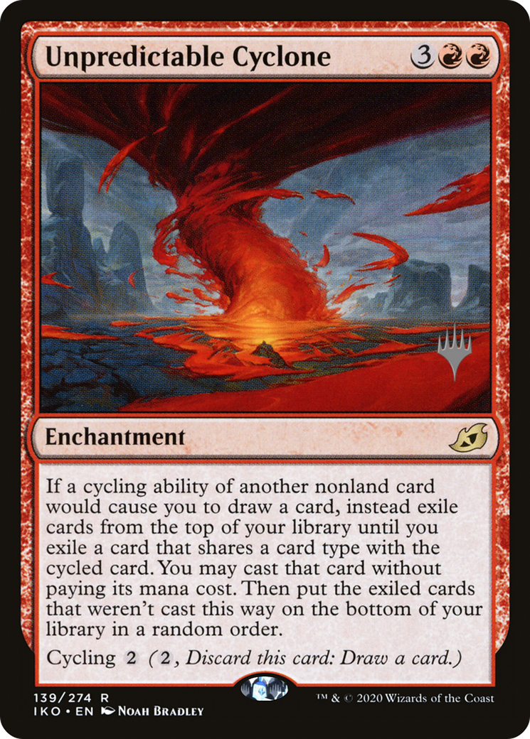 Unpredictable Cyclone (PPIKO-139) [Promo Pack: Ikoria: Lair of Behemoths Promos]