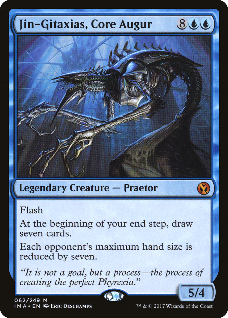 Jin-Gitaxias, Core Augur (IMA-062) [Iconic Masters] Foil