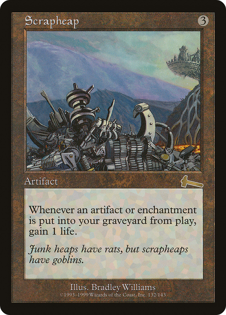Scrapheap (ULG-132) [Urza's Legacy] Foil