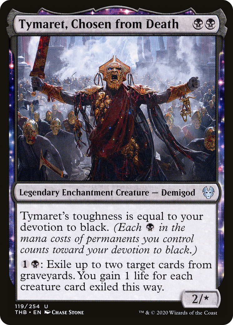Tymaret, Chosen from Death (THB-119) [Theros Beyond Death] Foil