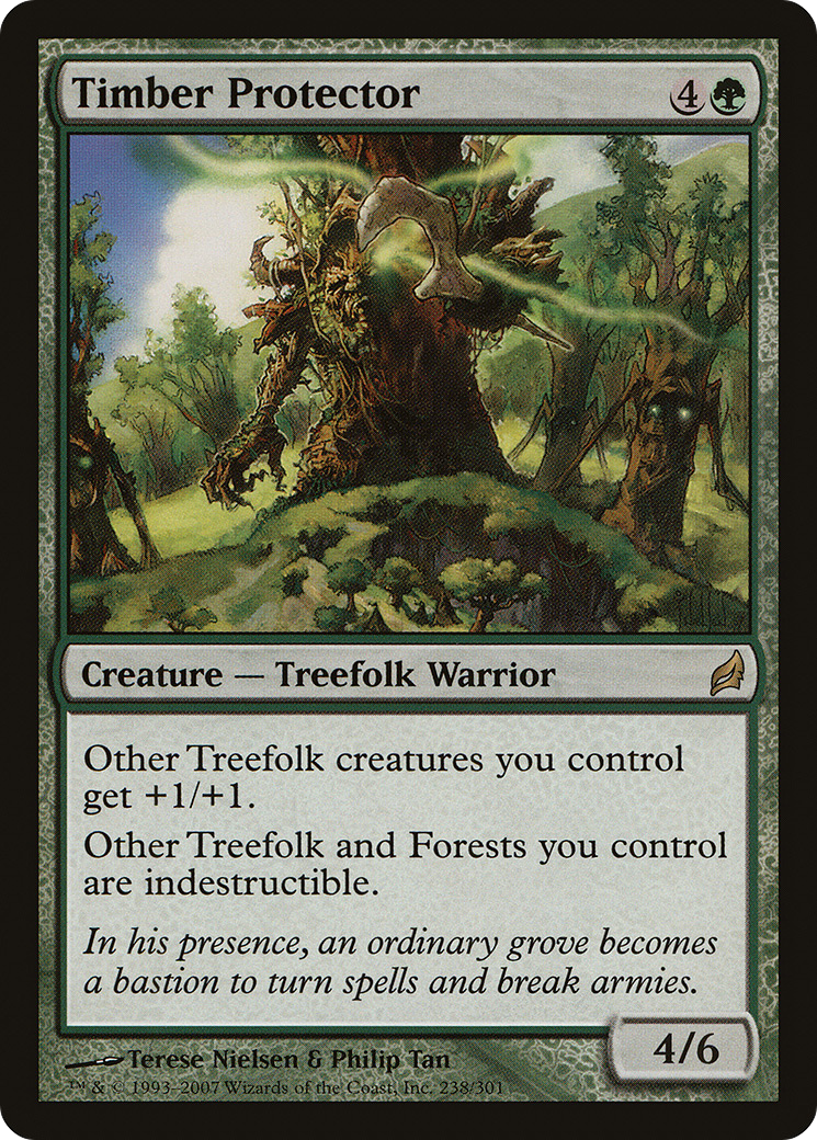 Timber Protector (LRW-238) [Lorwyn] Foil
