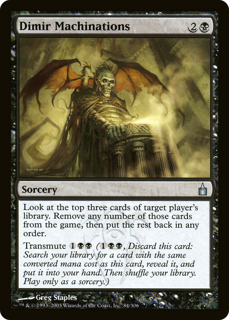 Dimir Machinations (RAV-084) [Ravnica: City of Guilds]