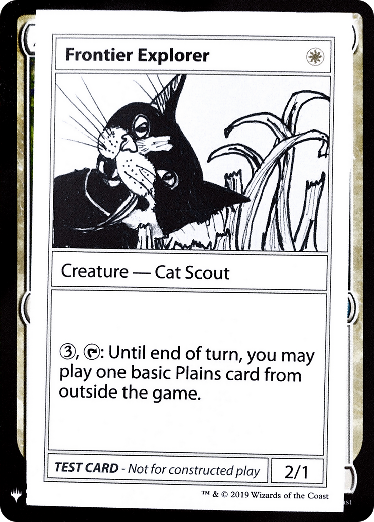 Frontier Explorer [Mystery Booster Playtest Cards 2019]