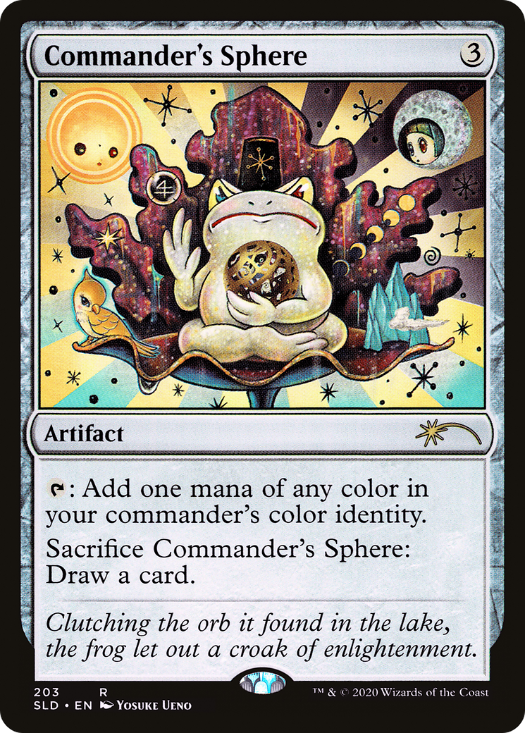 Commander's Sphere (SLD-203) [Secret Lair Drop] Foil