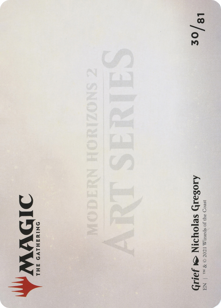 Grief // Grief (AMH2-030) (Borderless) [Modern Horizons 2 Art Series] Foil