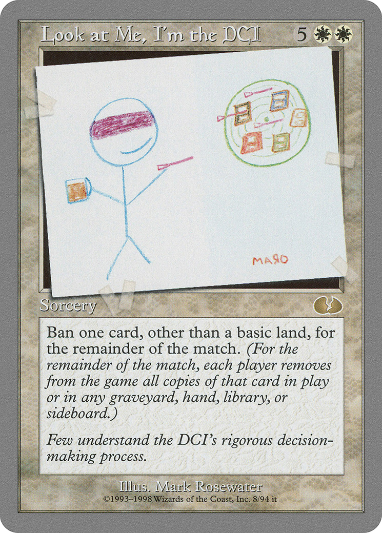 Look at Me, I'm the DCI (UGL-008) [Unglued]