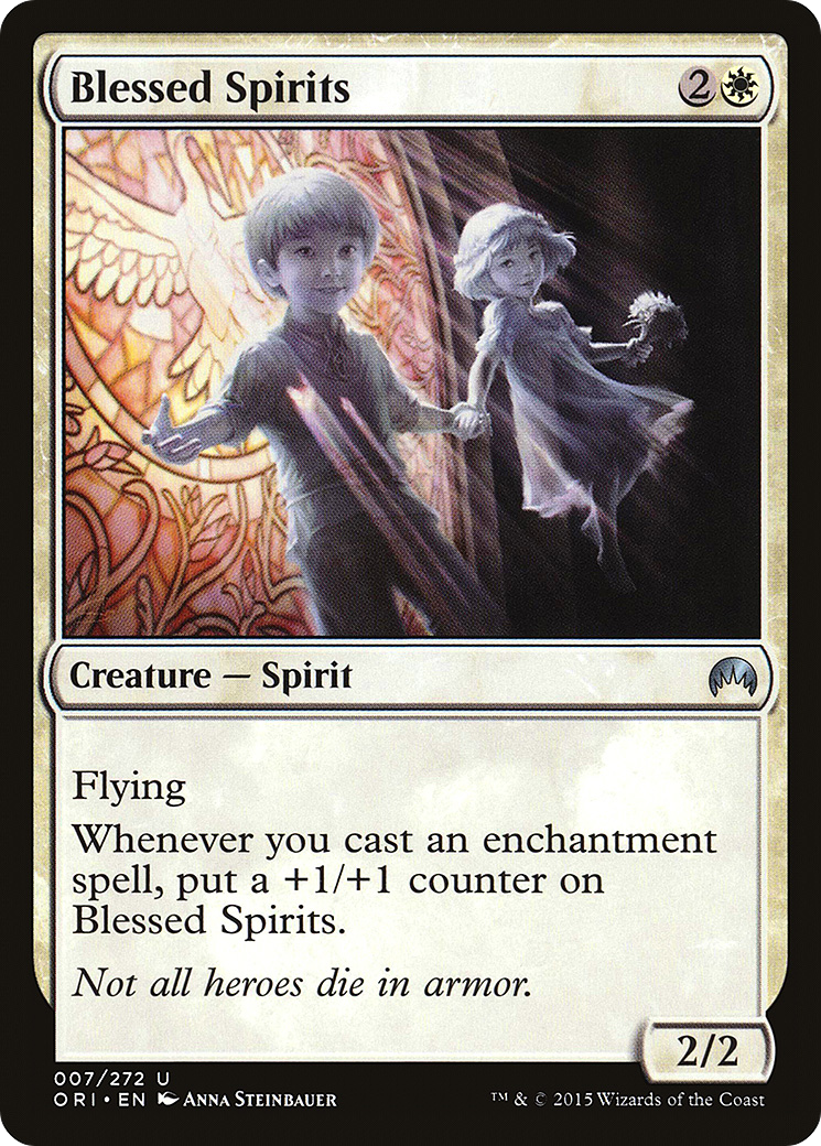 Blessed Spirits (ORI-007) [Magic Origins]