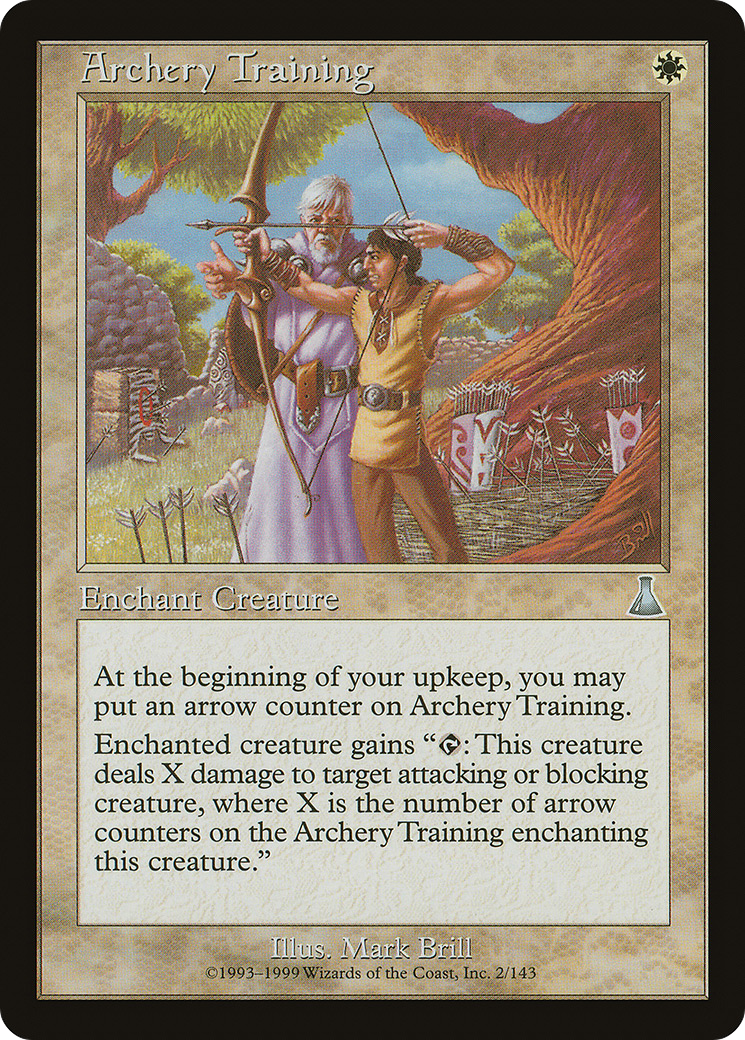 Archery Training (UDS-002) [Urza's Destiny]