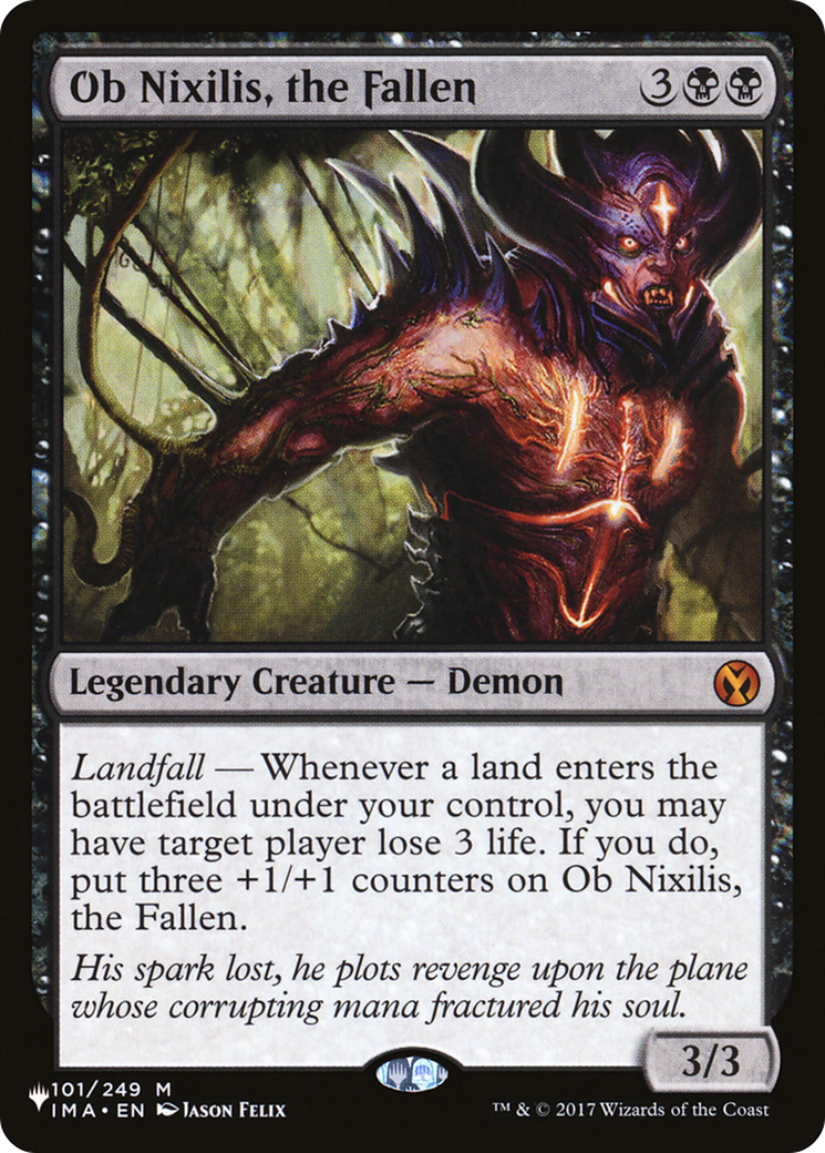 Ob Nixilis, the Fallen (LIST-IMA-101) [The List]