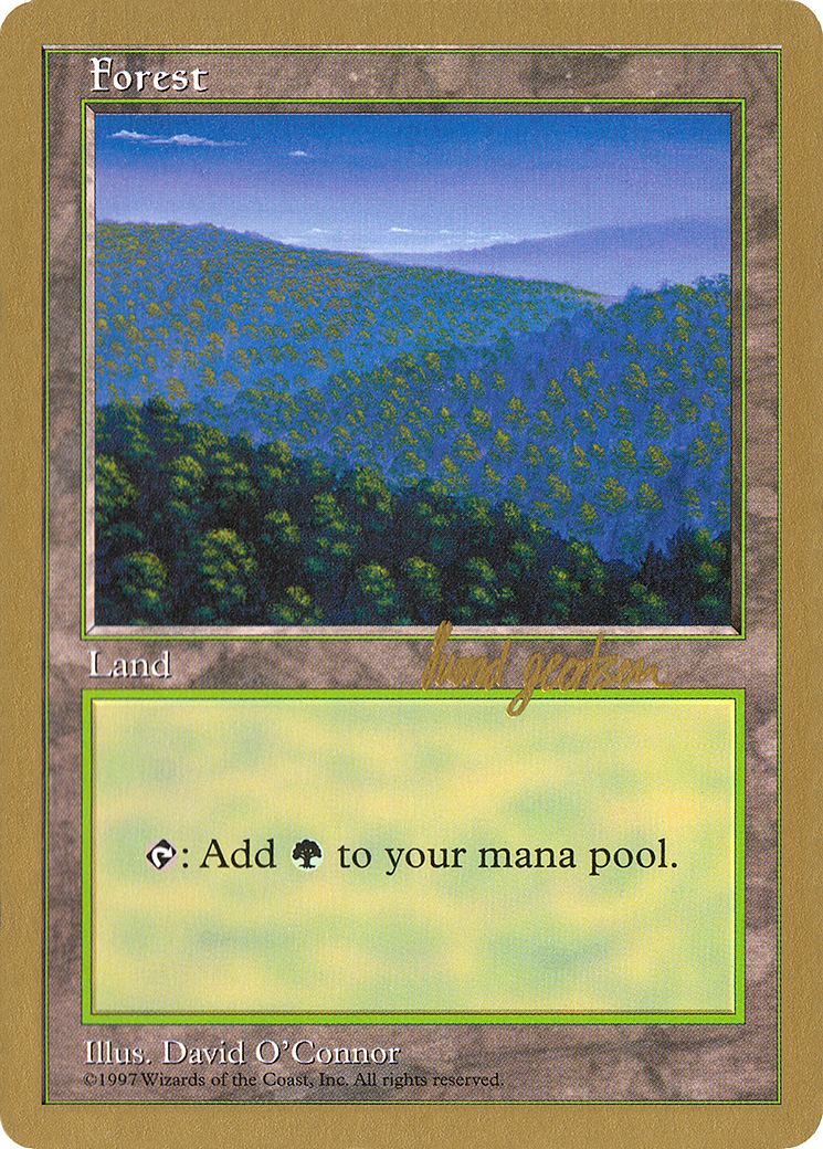 Forest (418) - 1997 Svend Geertsen (5ED) [World Championship Decks 1997]