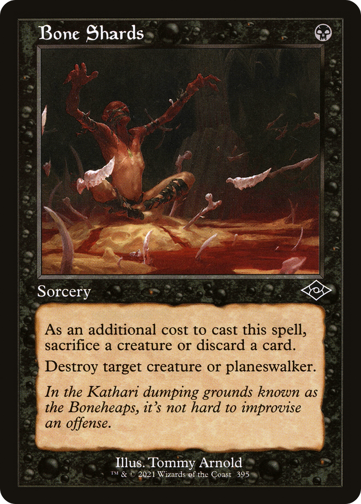 Bone Shards (Retro Frame) (MH2-395) [Modern Horizons 2] Foil