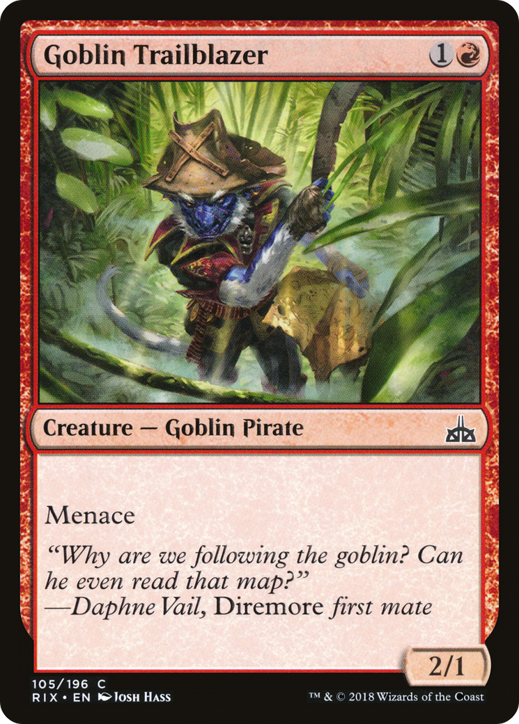 Goblin Trailblazer (RIX-105) [Rivals of Ixalan]