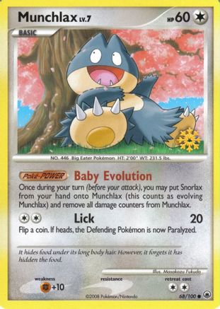 Munchlax (68/100) [Countdown Calendar Promos] - Promo