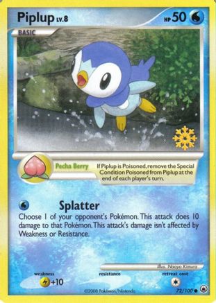 Piplup (72/100) [Countdown Calendar Promos] - Promo