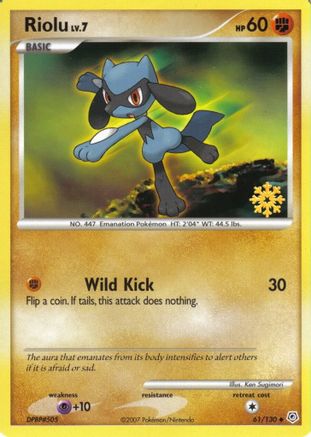 Riolu (61/130) [Countdown Calendar Promos] - Promo