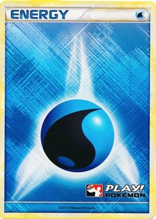 Water Energy (2010 Play! Pokemon) [League & Championship Cards] Holofoil - Promo