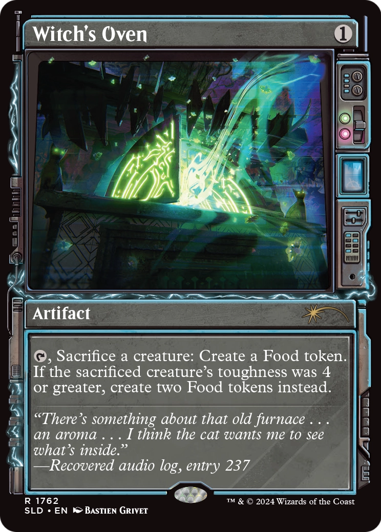 Witch's Oven (SLD-1762) (Showcase) [Secret Lair Drop] Foil