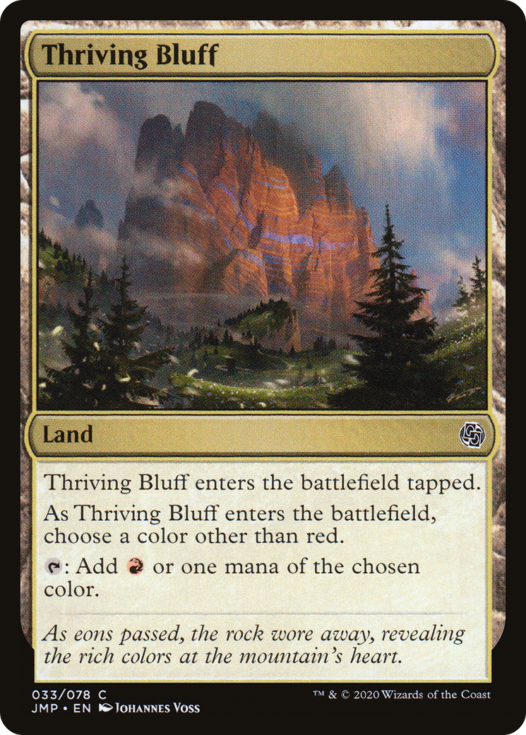 Thriving Bluff (JMP-033) [Jumpstart]