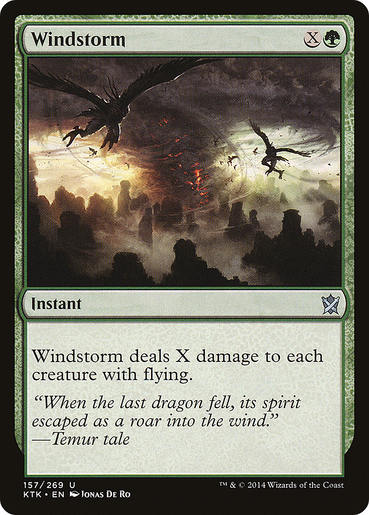 Windstorm (KTK-157) [Khans of Tarkir]