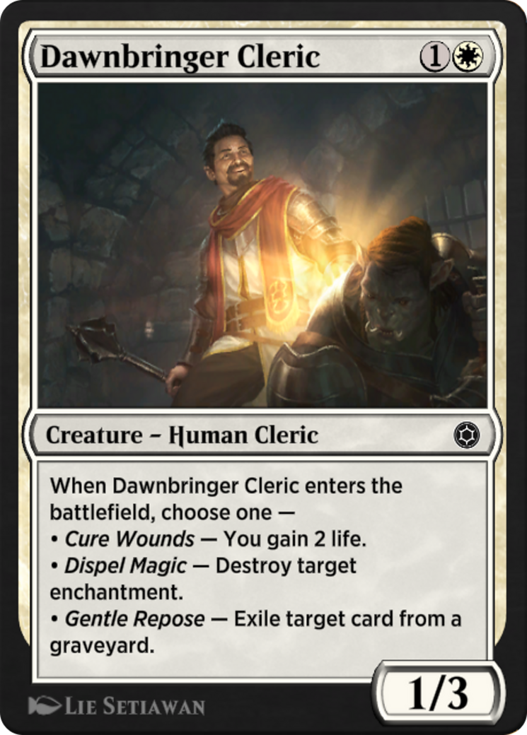 Dawnbringer Cleric (HBG-087) [Alchemy Horizons: Baldur's Gate]