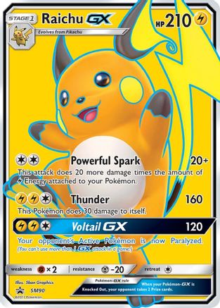 Raichu GX (SM90/248) [SM Promos] Holofoil - Promo