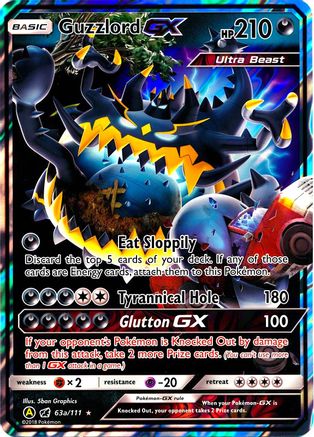 Guzzlord GX (63a/111) [Alternate Art Promos] Holofoil - Promo