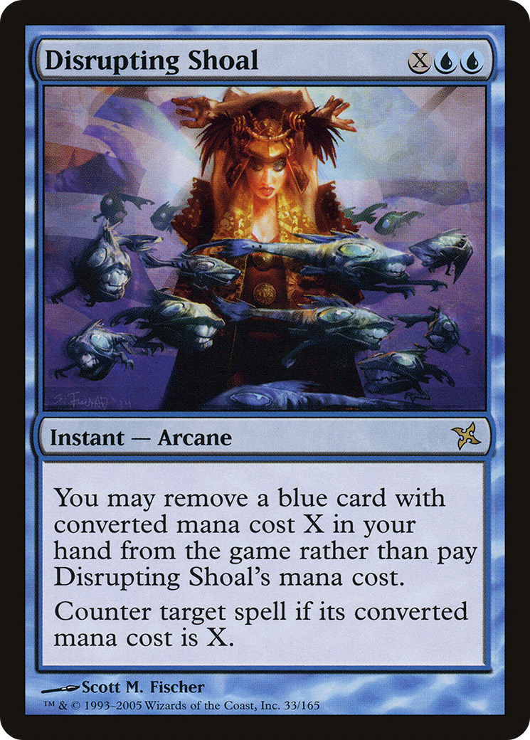 Disrupting Shoal (BOK-033) [Betrayers of Kamigawa] Foil