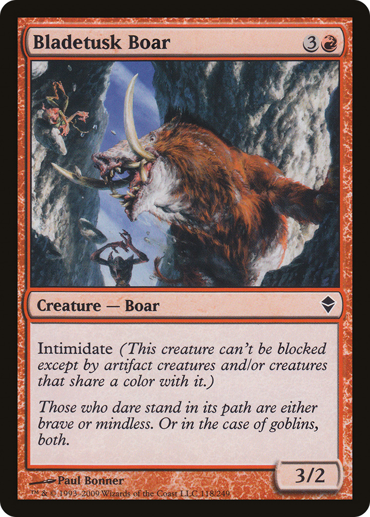 Bladetusk Boar (ZEN-118) [Zendikar]
