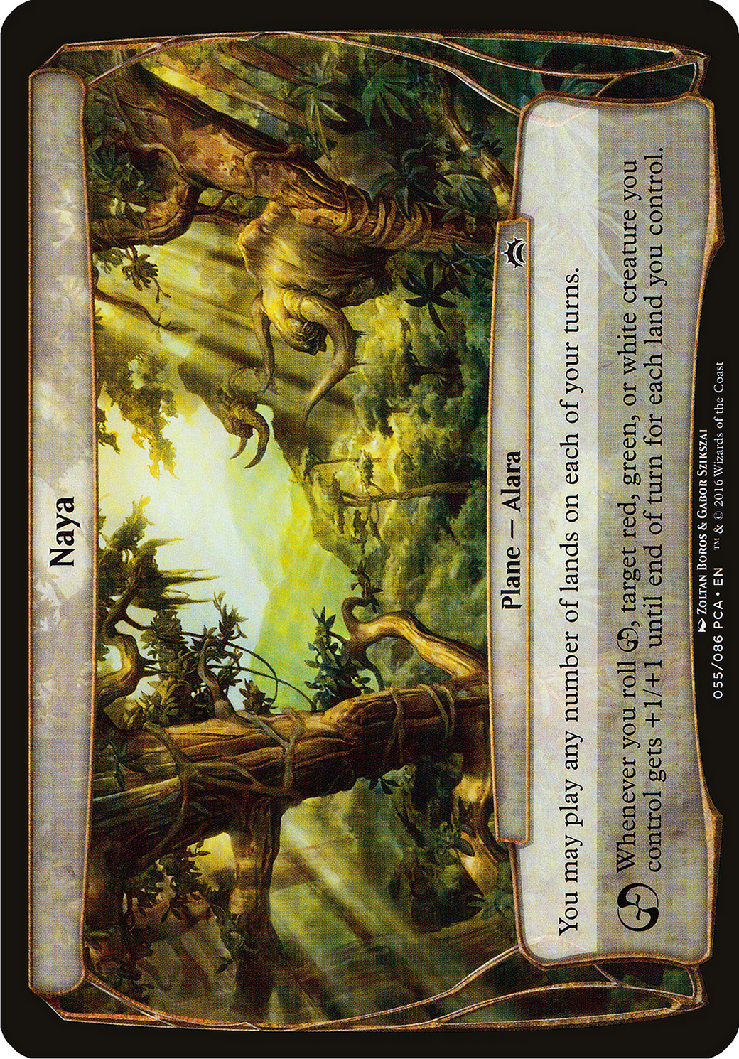 Naya (Planechase Anthology) (OVER-055) [Planechase Anthology Planes]