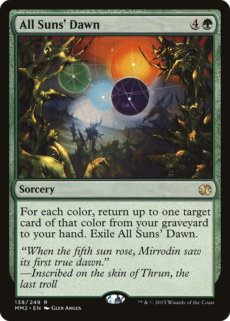 All Suns' Dawn (MM2-138) [Modern Masters 2015] Foil
