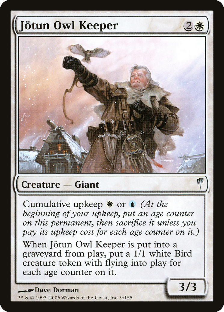 Jotun Owl Keeper (CSP-009) [Coldsnap]