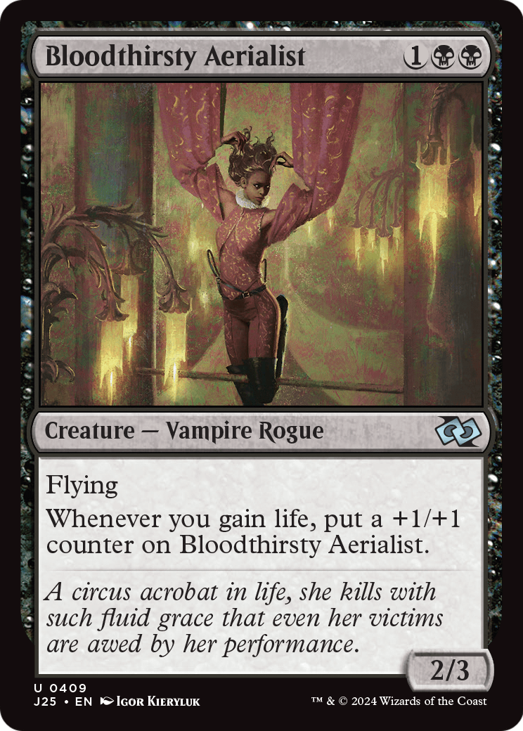 Bloodthirsty Aerialist (J25-409) [Foundations Jumpstart]