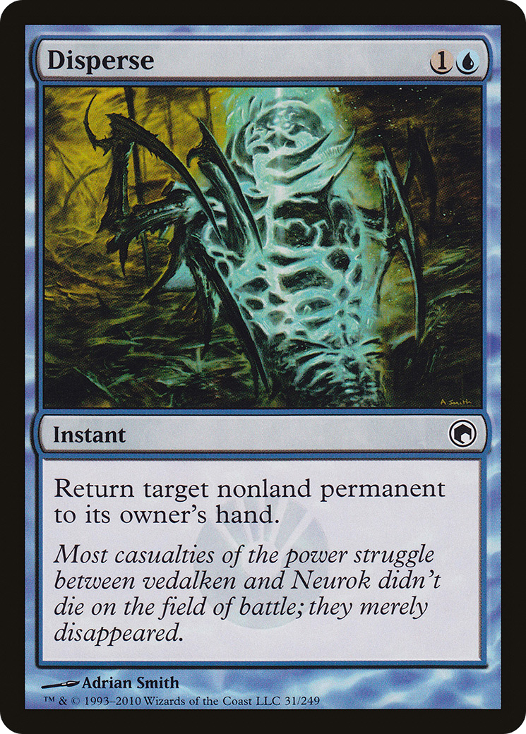 Disperse (SOM-031) [Scars of Mirrodin] Foil