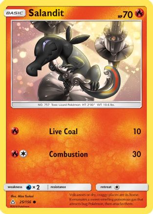 Salandit (025/156) [SM  Ultra Prism] - Common