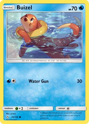 Buizel (035/156) [SM  Ultra Prism] - Common