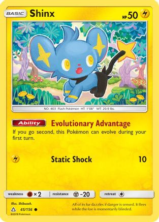 Shinx (045/156) [SM  Ultra Prism] - Common