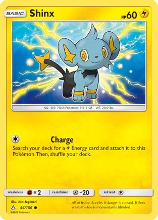 Shinx (046/156) [SM  Ultra Prism] - Common