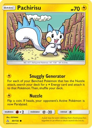 Pachirisu (049/156) [SM  Ultra Prism] - Common
