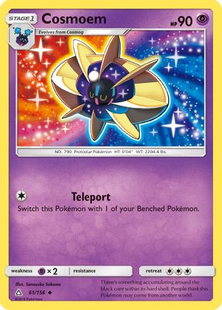 Cosmoem (061/156) [SM  Ultra Prism] Reverse Holofoil - Uncommon