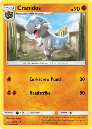 Cranidos (064/156) [SM  Ultra Prism] - Uncommon