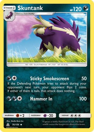Skuntank (76/156) [SM  Ultra Prism] - Uncommon