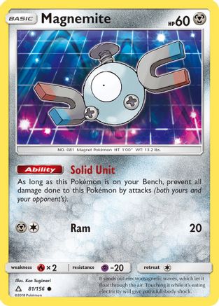 Magnemite (081/156) [SM  Ultra Prism] - Common