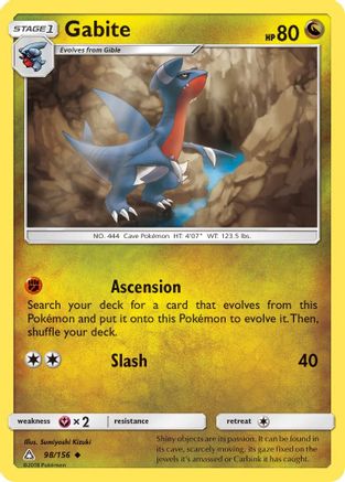 Gabite (098/156) [SM  Ultra Prism] - Uncommon