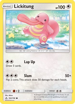 Lickitung (102/156) [SM  Ultra Prism] - Common